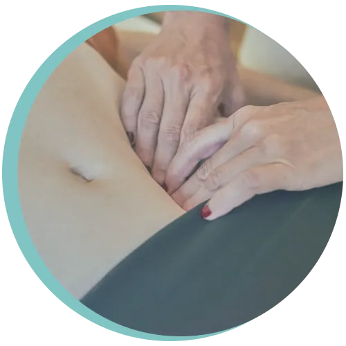 Manual therapy for pelvic pain relief at PhysioReform clinic
