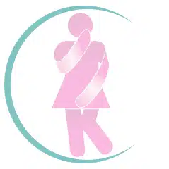 Illustration representing urinary incontinence and pelvic floor health in women